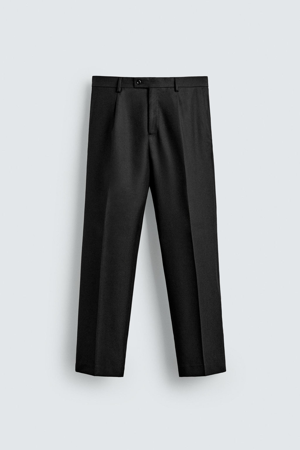 TEXTURED WOOL BLEND SUIT TROUSERS - Zara фото 5