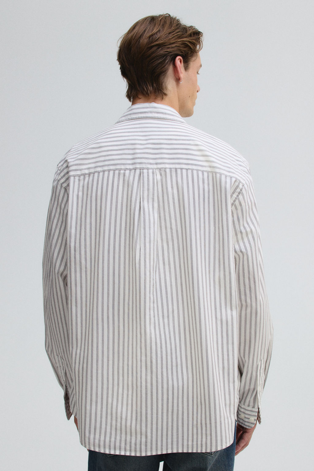 Camisa de popelina Loose Fit - H&m фото 5