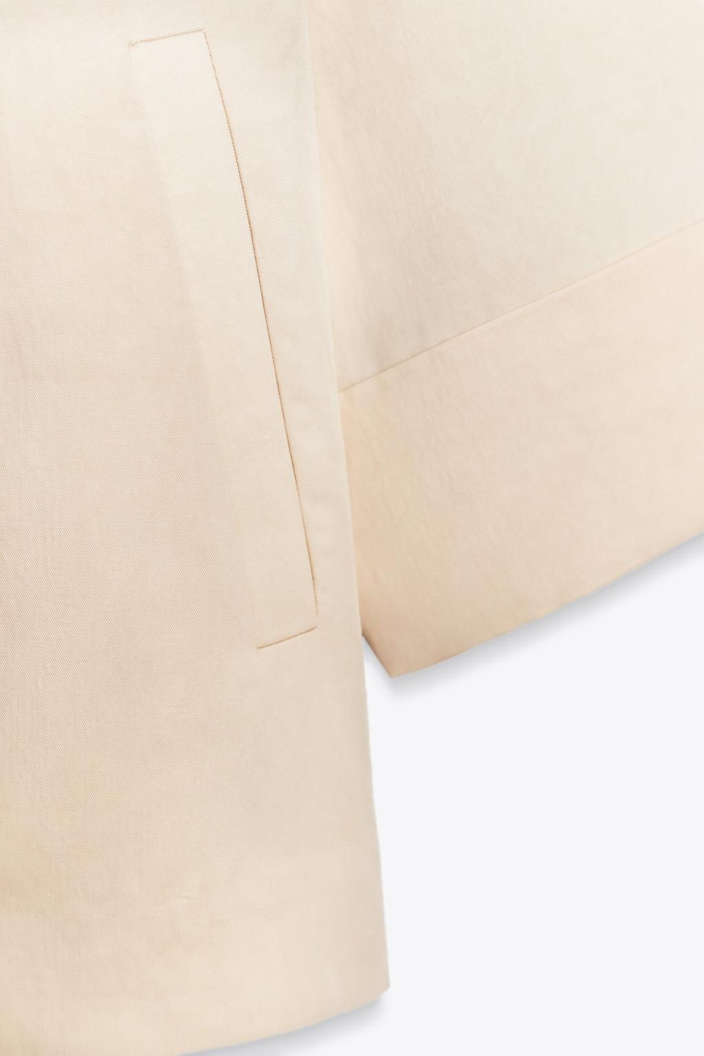 FRENCH SLEEVE DOUBLE-BREASTED BLAZER - Zara фото 10