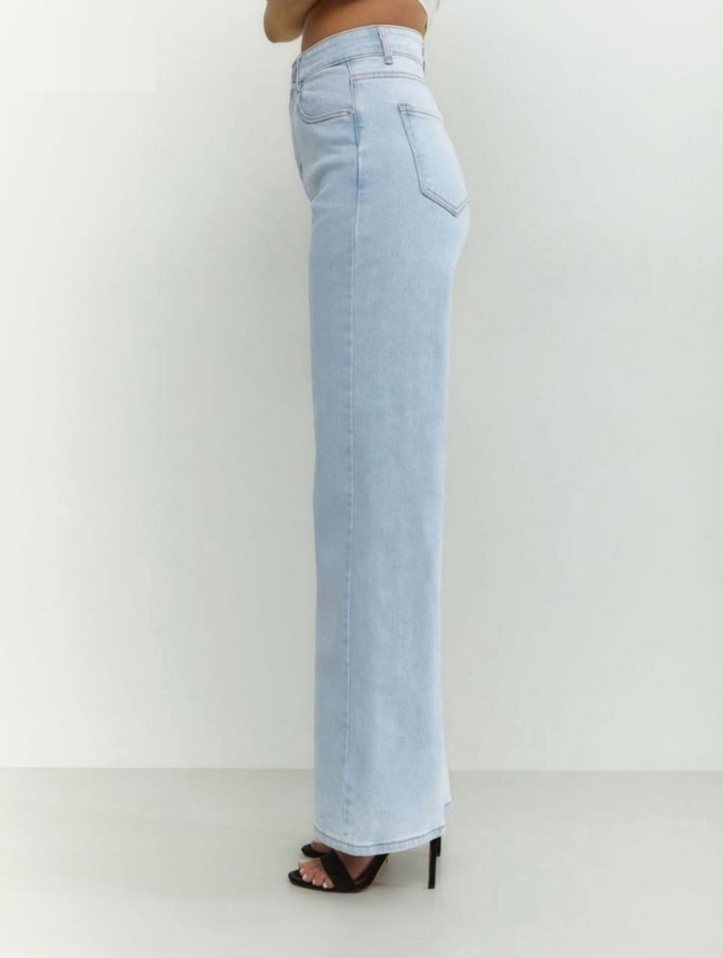 Джинсы палаццо женские, Артикул: 113139 - Liketon фото 2