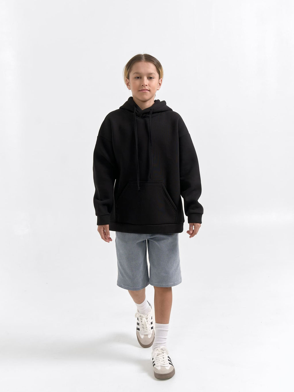 Худи Уголь утепленное 7+ - Bungly фото 3