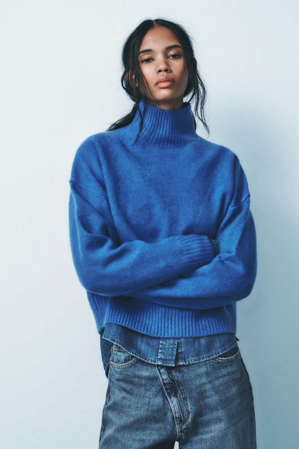 BASIC SOFT KNIT SWEATER - Zara фото 14