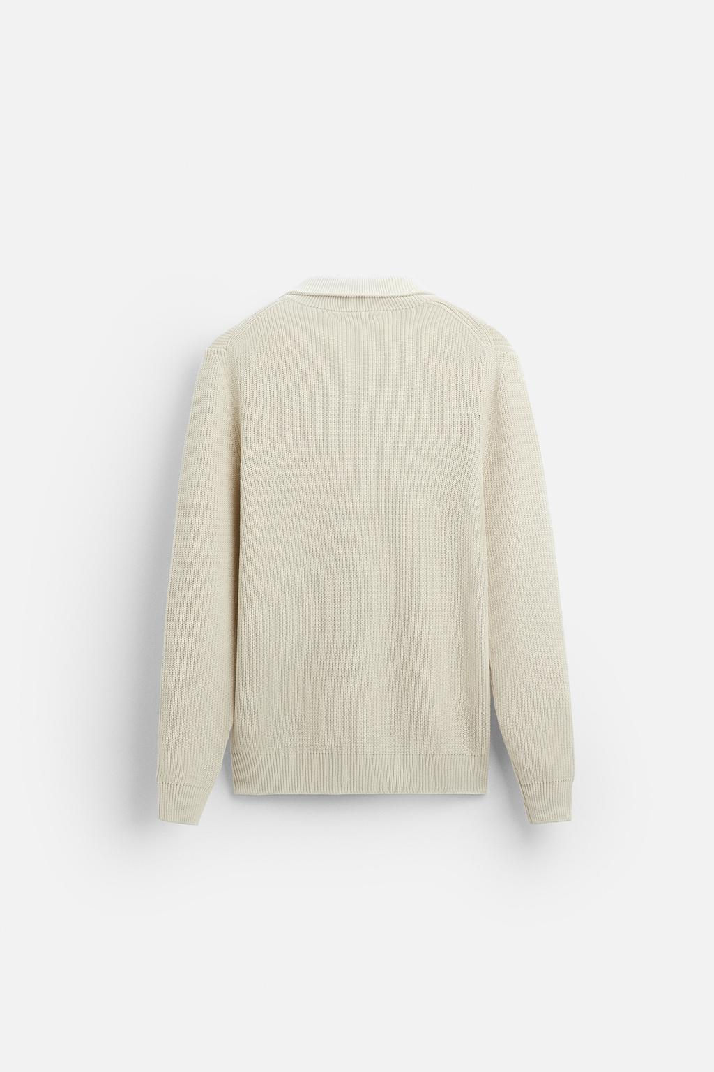 QUARTER-ZIP SWEATER - Zara фото 45