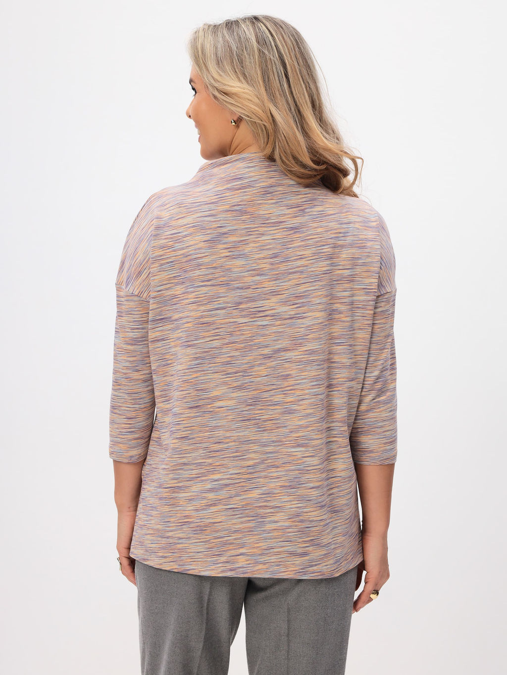 Джемпер женский T-lab TL-JP-001OR-оранжевый м. фото 4