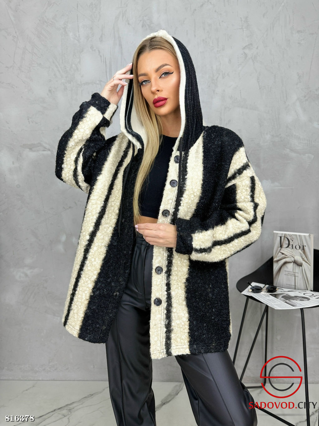 Куртка-рубашка с капюшоном - Bruno фото 3