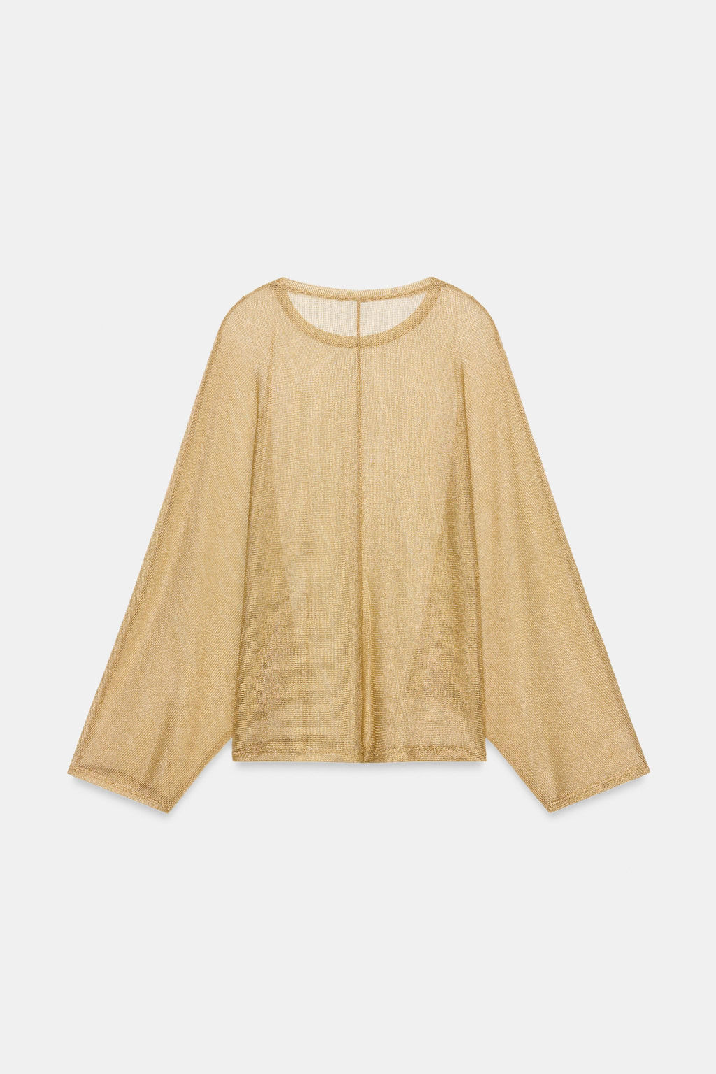 TOP HILO METALIZADO / Oro - Zara фото 7