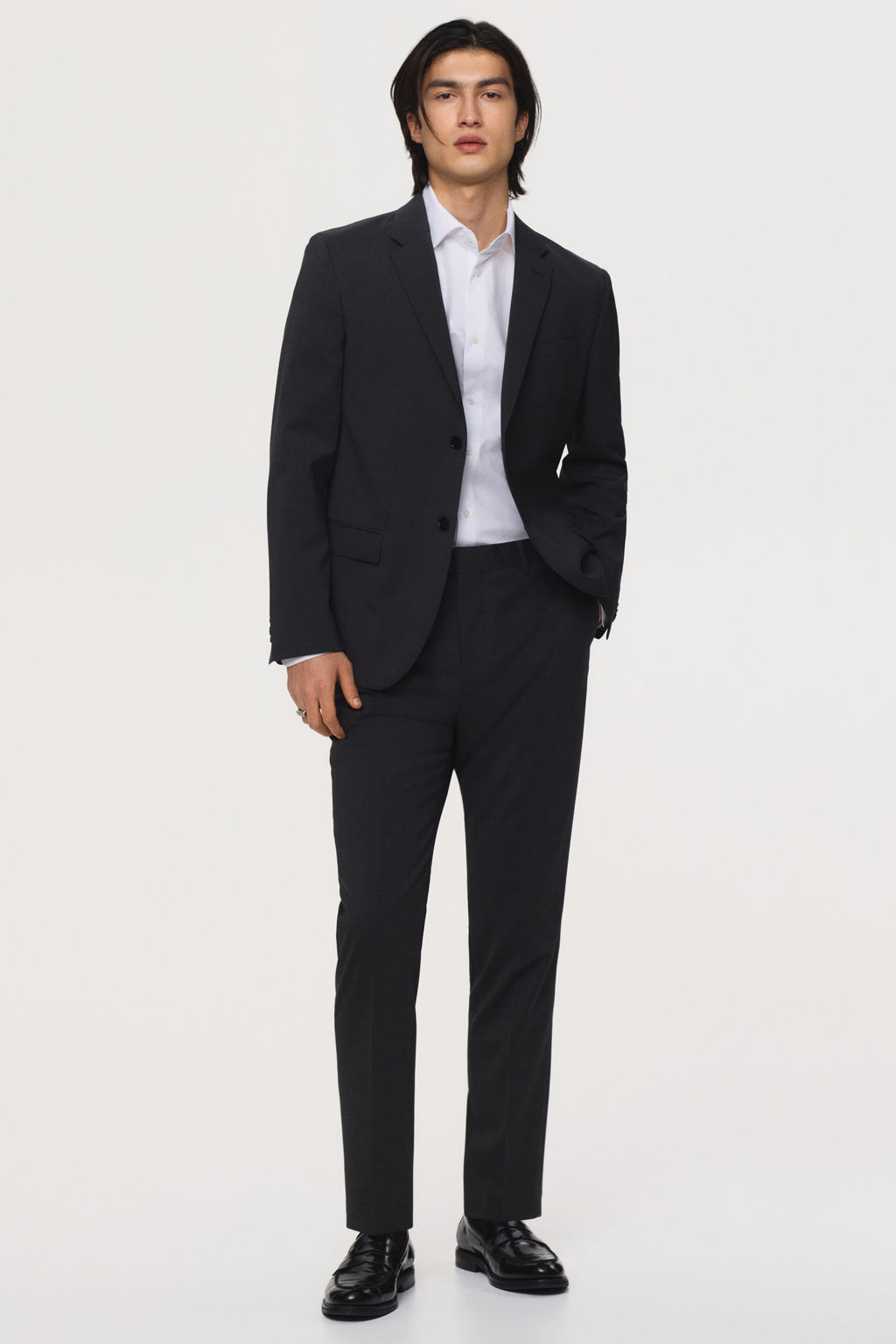 Camisa de algod?n Slim Fit - H&m фото 7
