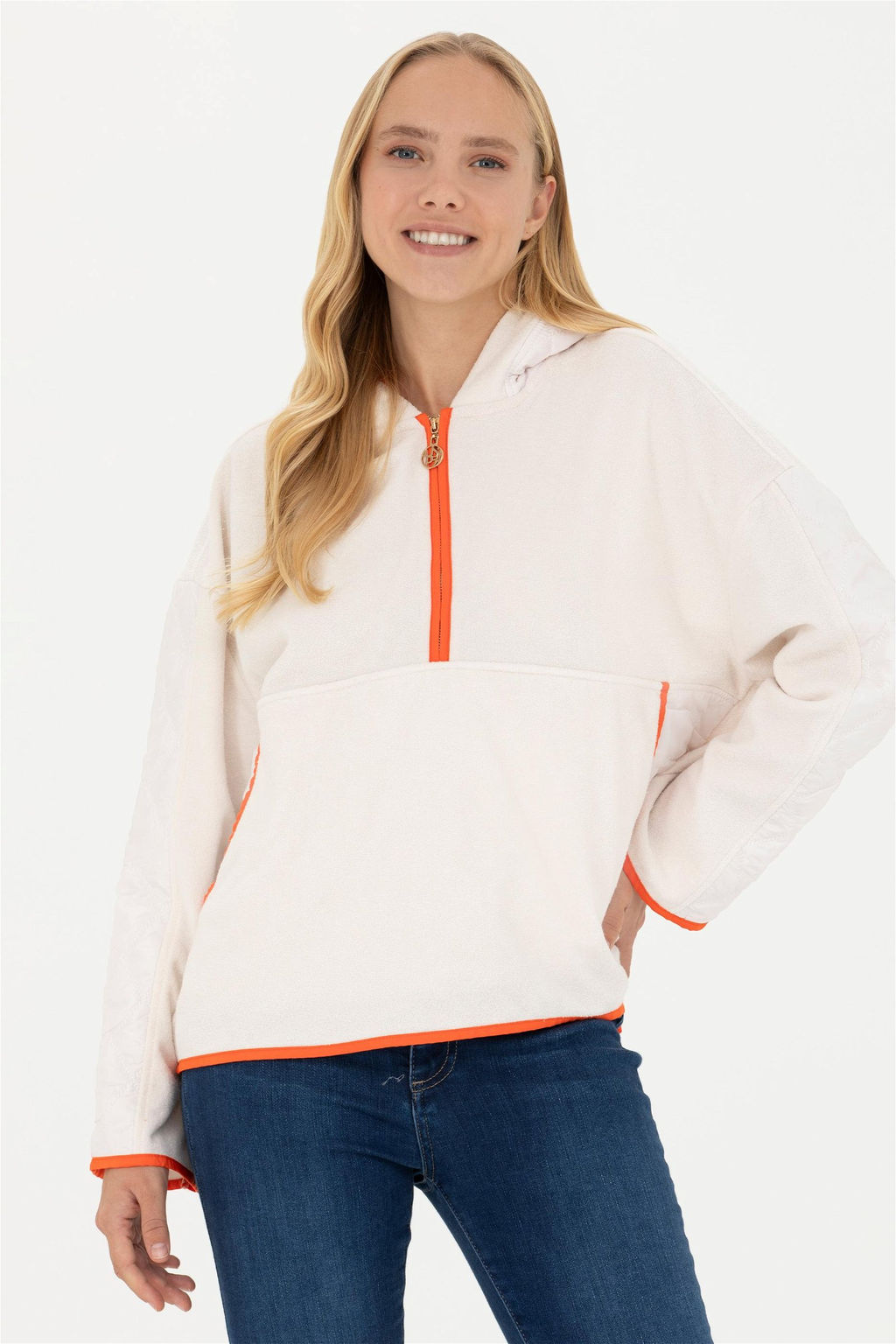 Женский свитшот с камнем - U.s. polo assn фото 2
