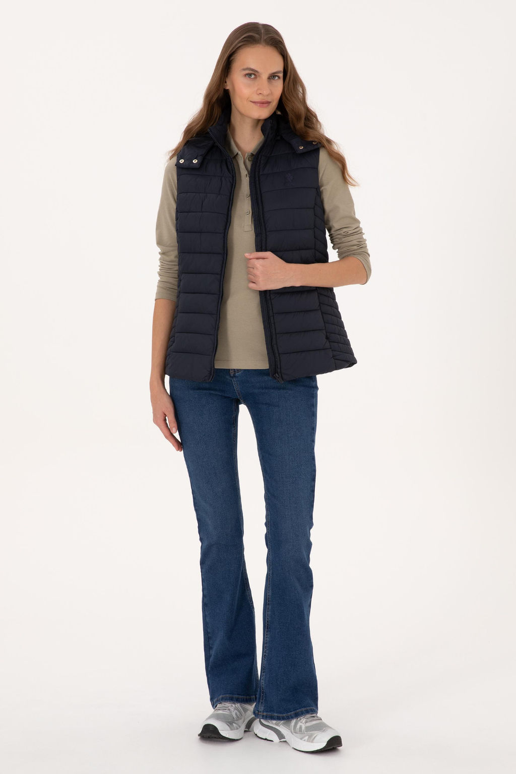 Kad_n Lacivert Yelek - U.s. polo assn фото 4