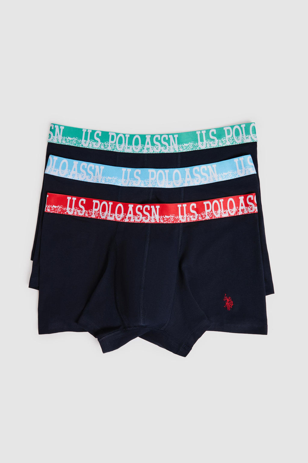 Erkek Lacivert 3l_ Boxer Tak_m_