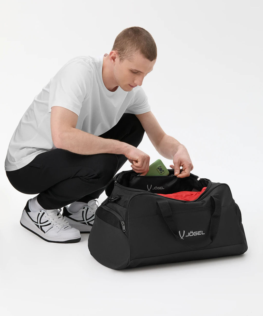 Сумка спортивная JOGEL DIVISION Medium Bag, черный  фото 9