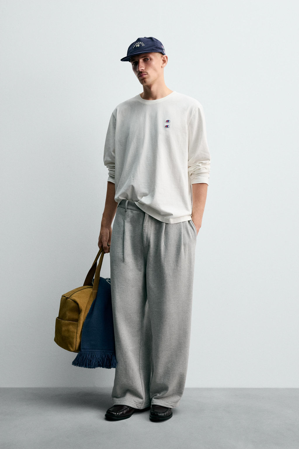 CHAMPION ® X ZARA RELAXED FIT PLEATED TROUSERS
