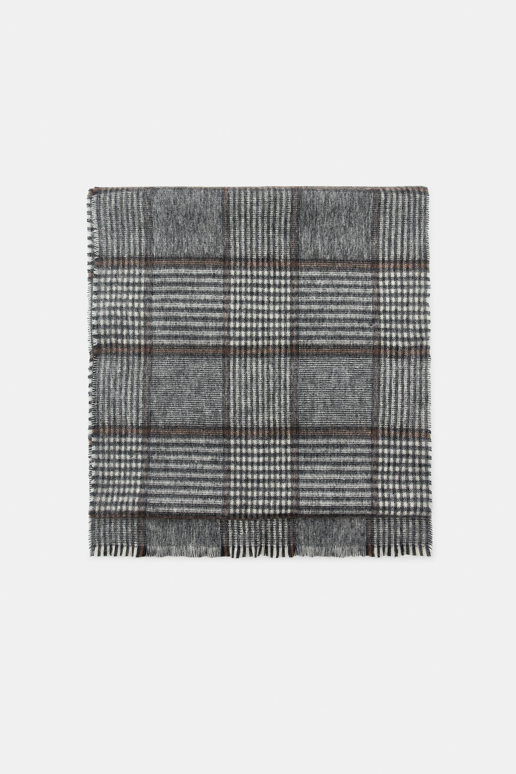 CHECK SCARF - Zara фото 6