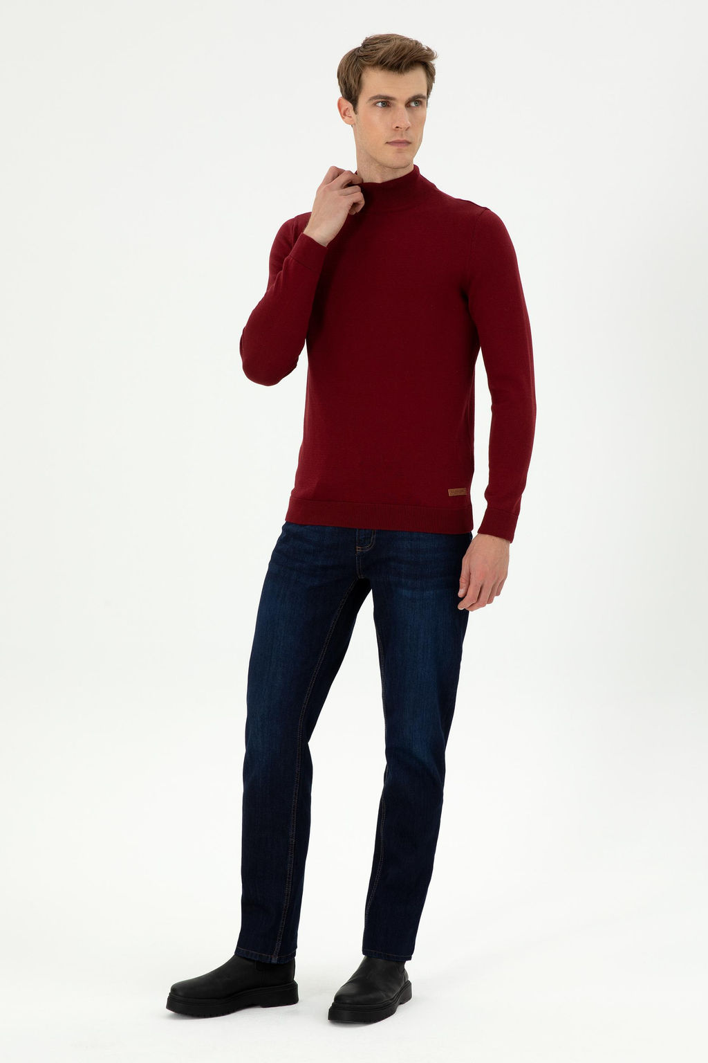 Мужские темно-синие джинсовые брюки Неожиданная скидка в корзине - U.s. polo assn фото 3