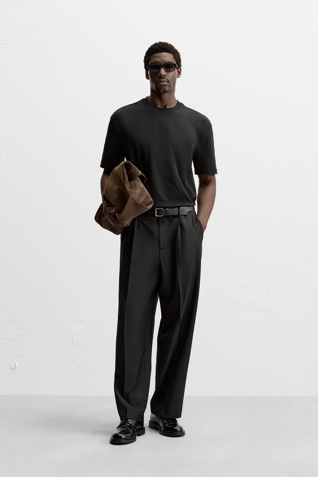 BASIC REGULAR FIT T-SHIRT - Zara фото 9