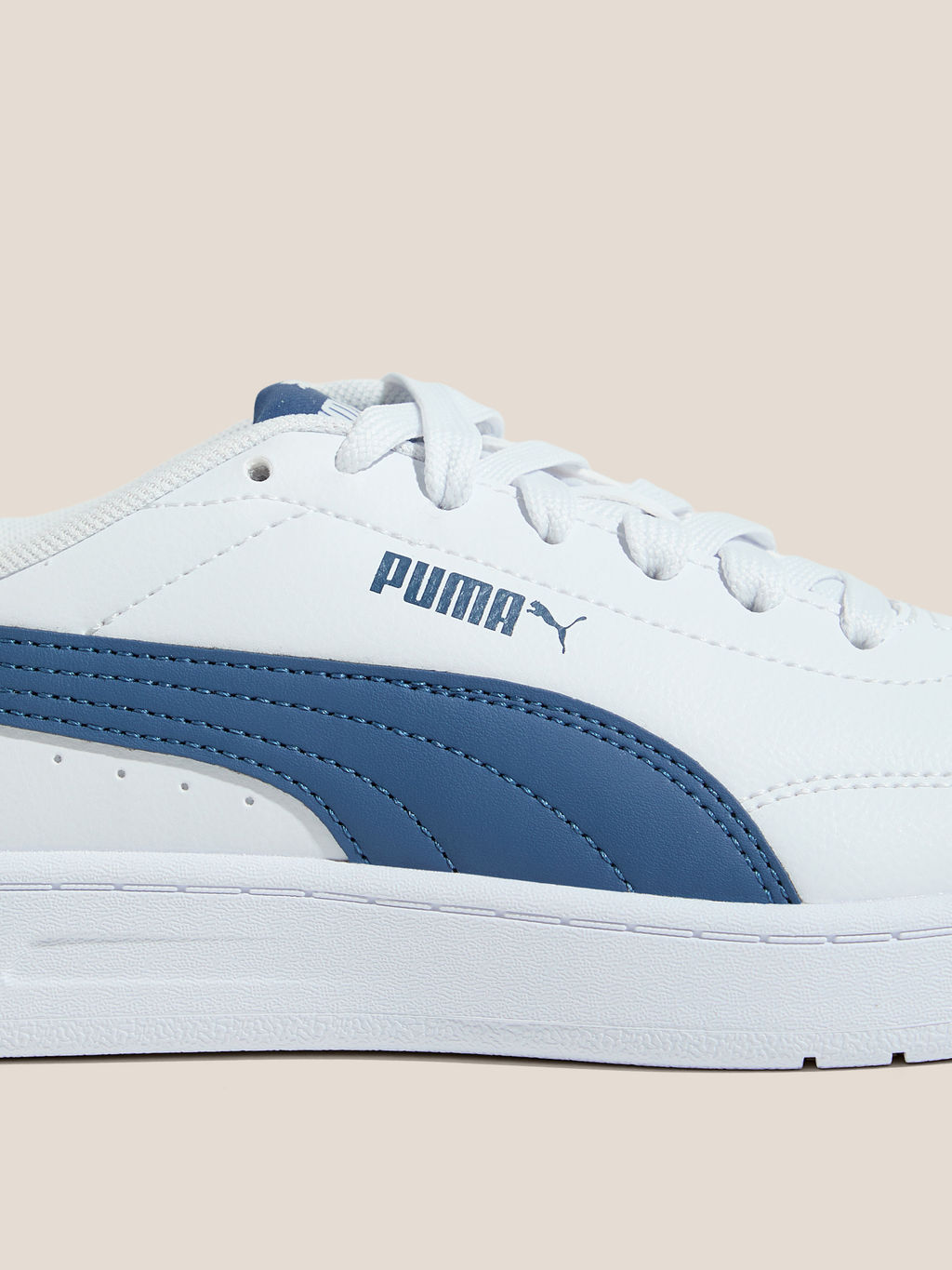 Кеды PUMA Court Classic Clean Артикул 4588686, белый