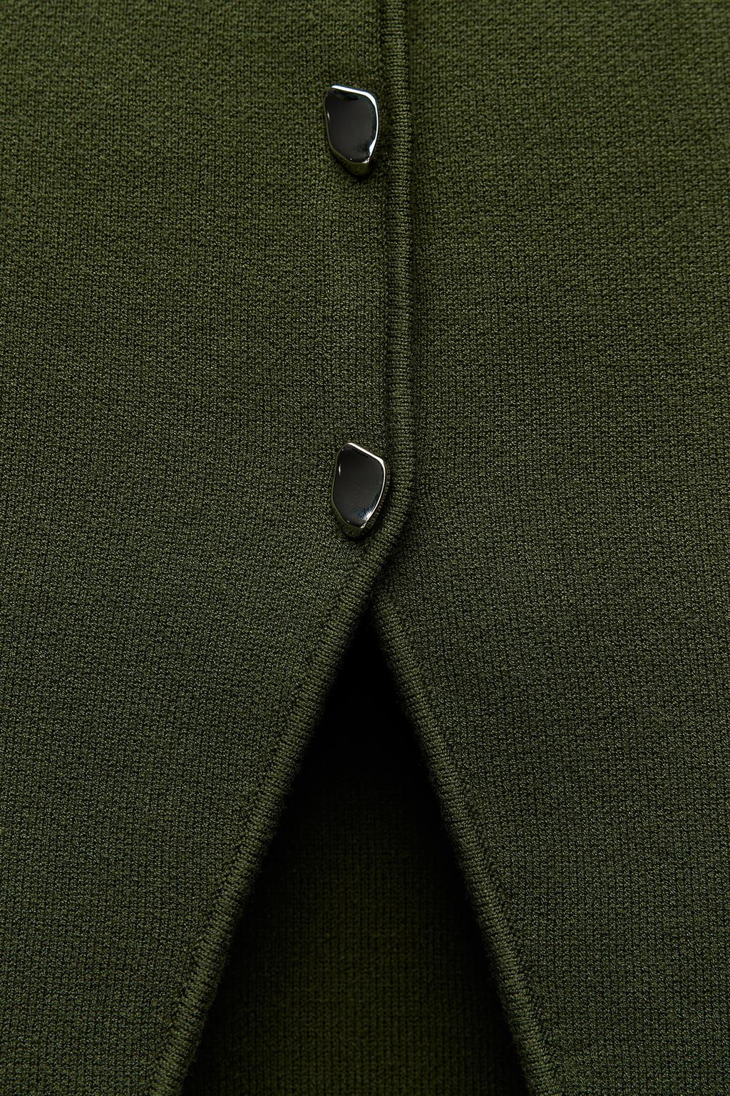 PLAIN KNIT CROP TOP - Zara фото 18