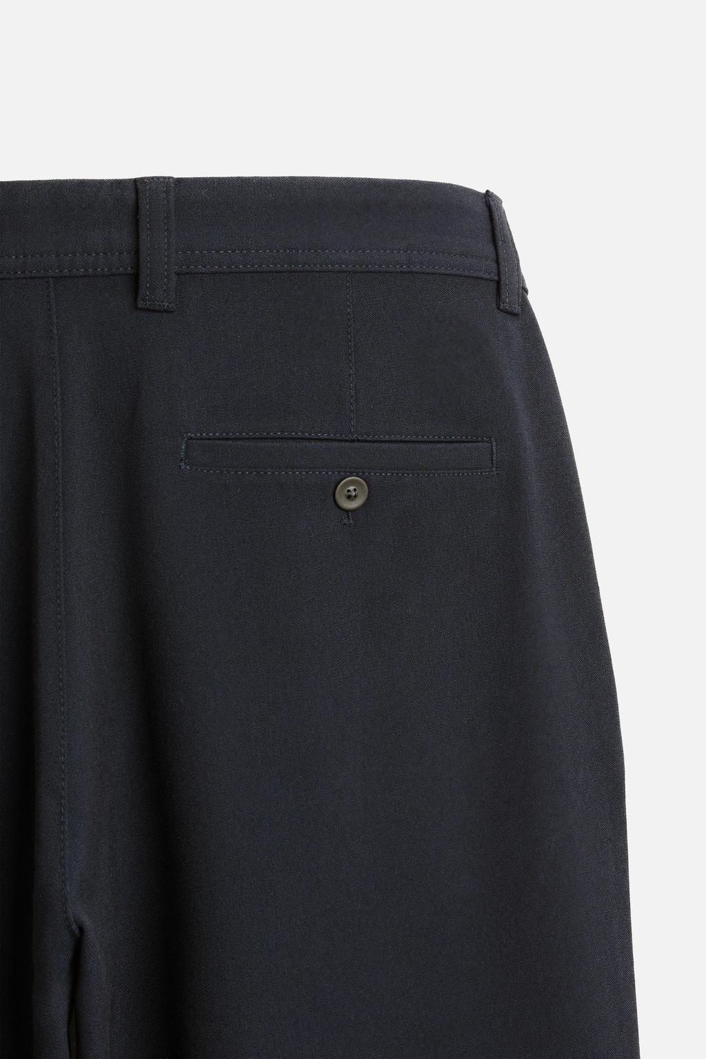 DOKULU RAHAT PANTOLON - Zara фото 9