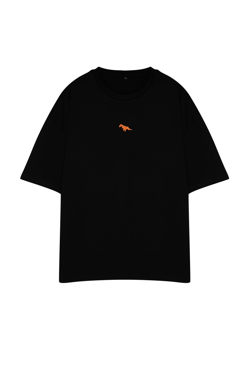 TRENDYOL MAN Buyuk Beden Siyah Oversize/Genis Kesim %100 Pamuklu Dinozor Nak?sl? T-Shirt TMNSS24BF00013 - Trendyolmilla фото 9