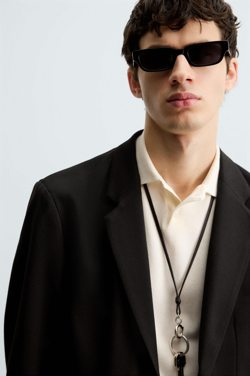 BLAZER SLIM FIT CONFORT / Negro