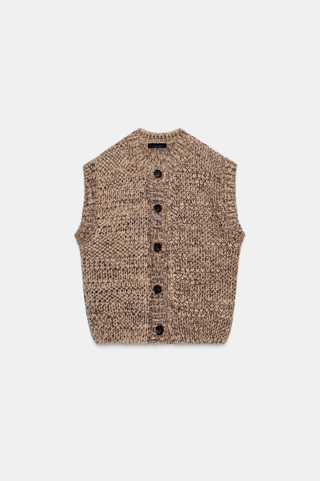 THICK KNIT VEST - Zara фото 4