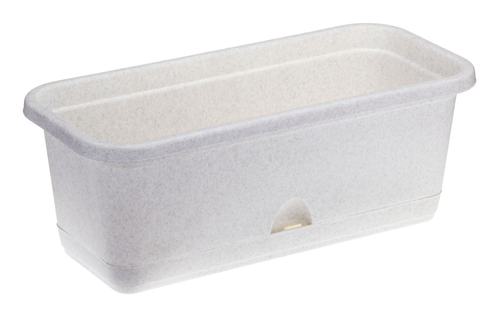 Ящик балконный 400 мм с поддоном арт.М3220 - Полимербыт фото 3