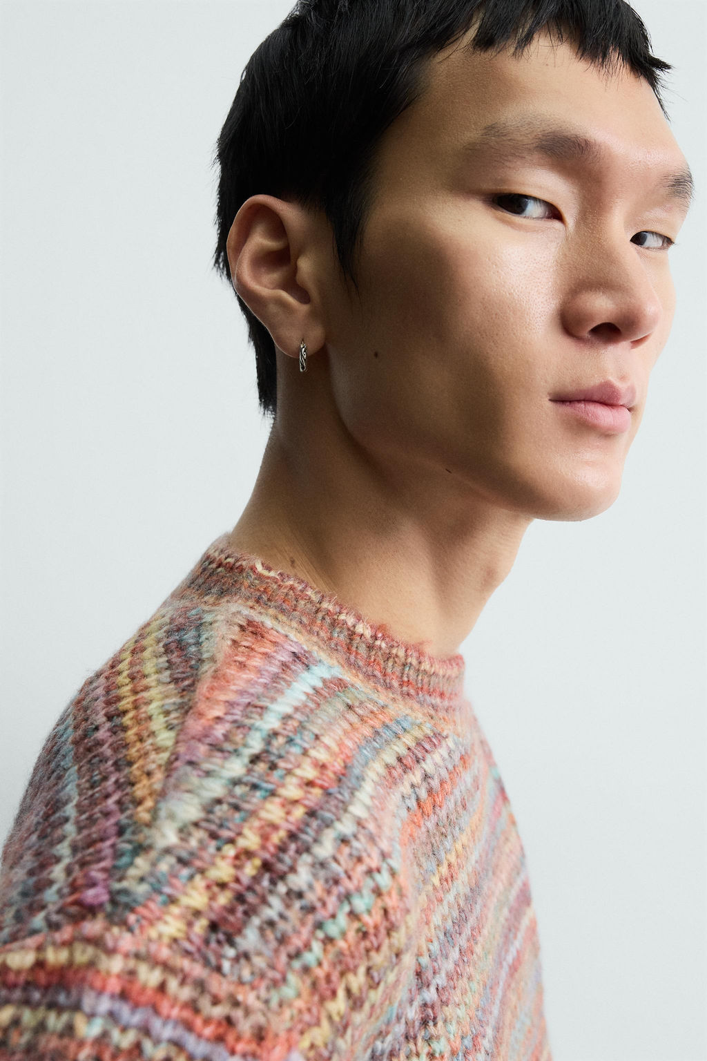 TEXTURED STRIPED JUMPER - Zara фото 5