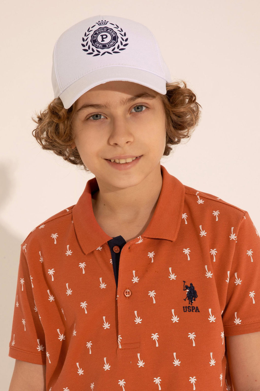 Белая шляпа для мальчика Неожиданная скидка в корзине - U.s. polo assn фото 6