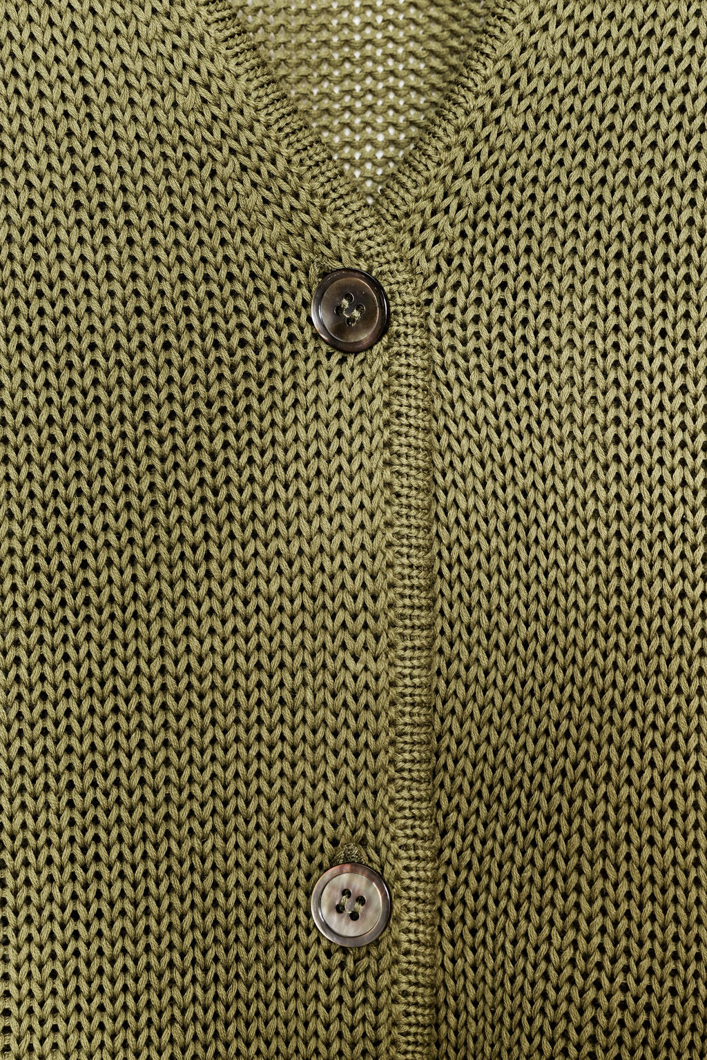 100% COTTON KNIT CARDIGAN - Zara фото 8
