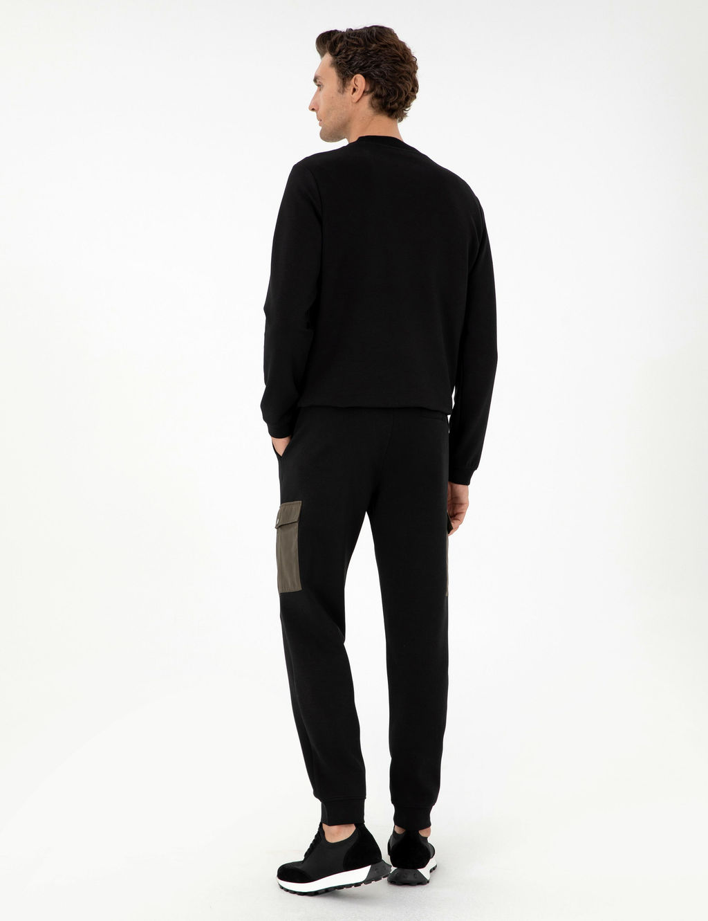 Черные спортивные штаны обычного кроя - Cacharel фото 4