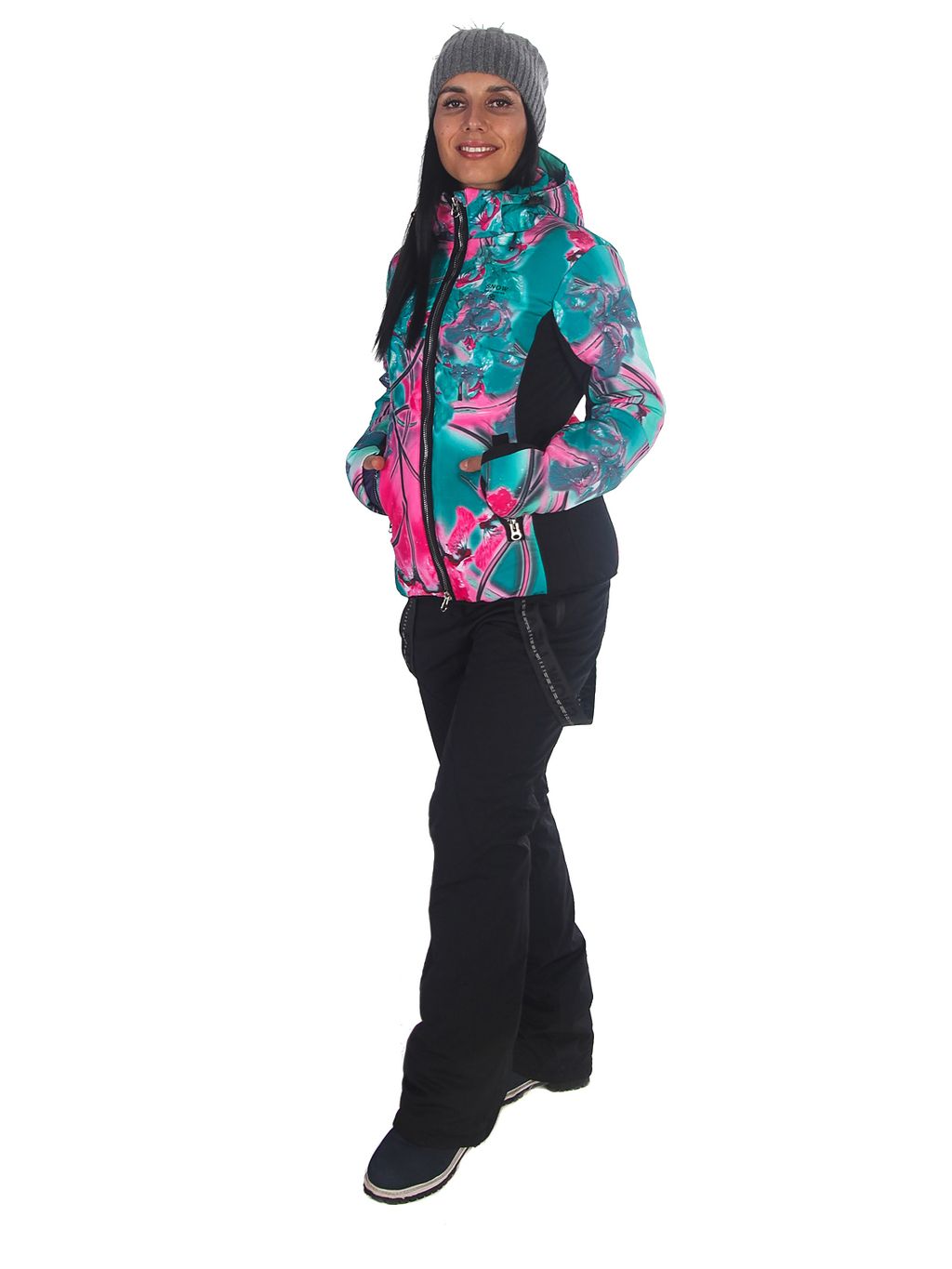 Куртка B-8692 Мятно-розовый