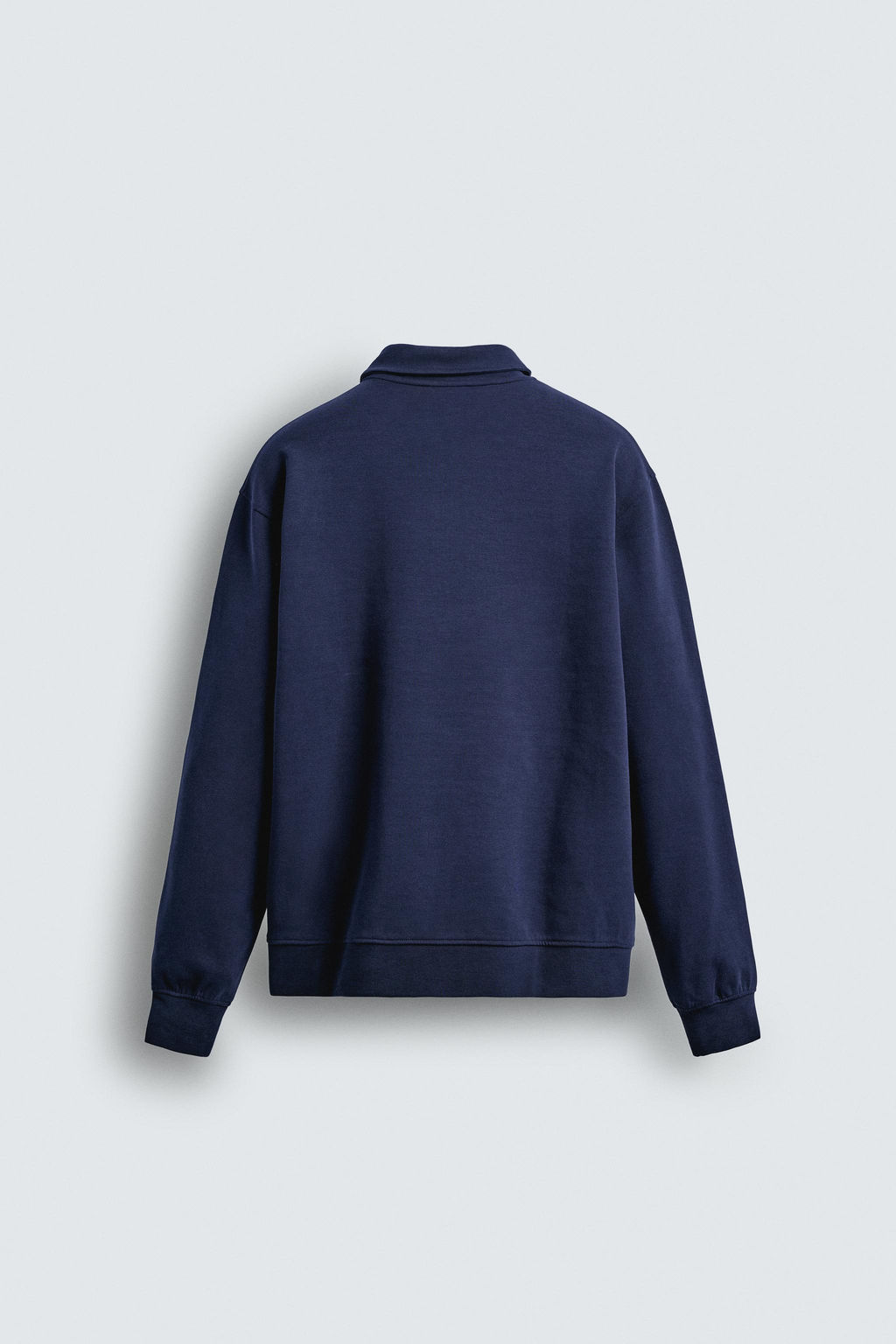 INTERLOCK QUARTER ZIP POLO SHIRT - Zara фото 7