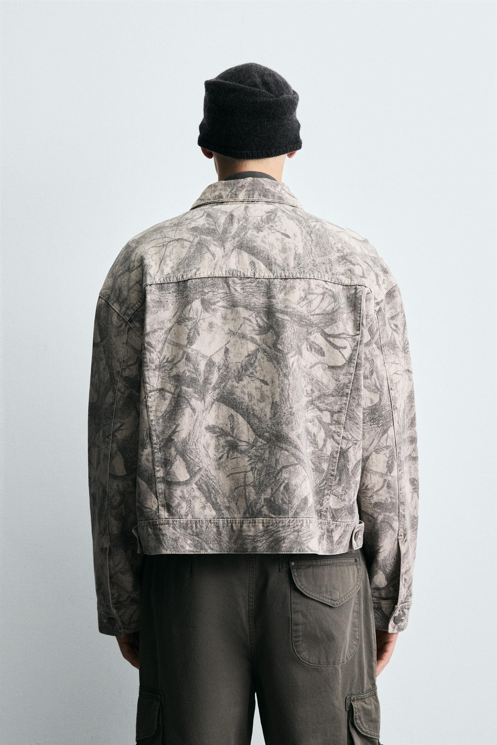 LEAF PRINT JACKET - Zara фото 3