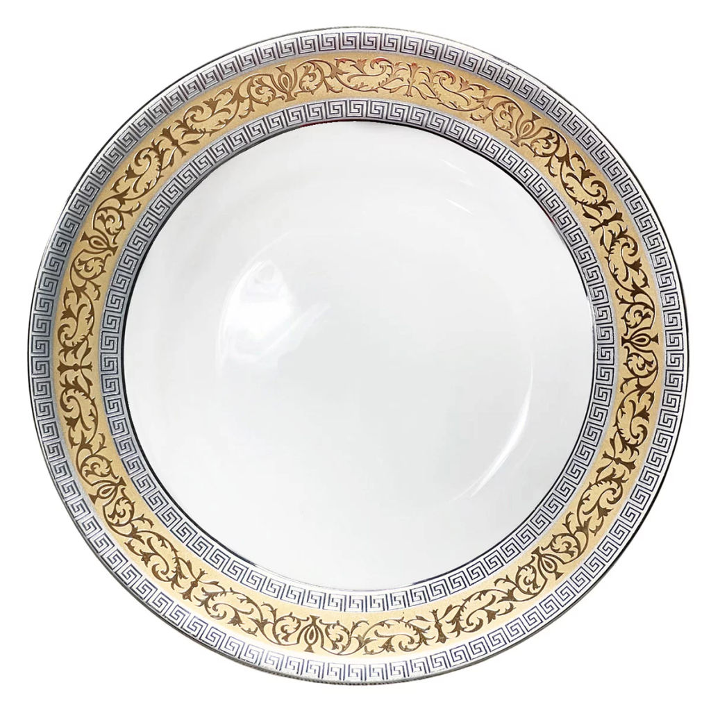 41470 GIPFEL Набор тарелок суповых HERMES 20 см, 2 шт. Цвет: белый. Материал: костяной фарфор.  фото 3