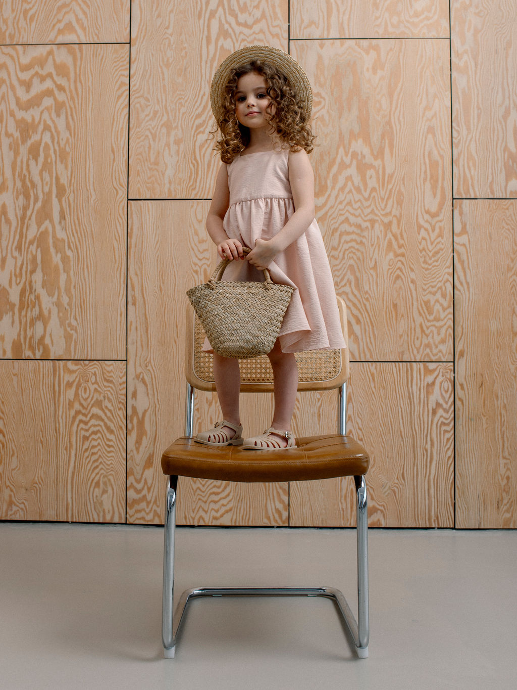 Сарафан хлопковый "Персик"