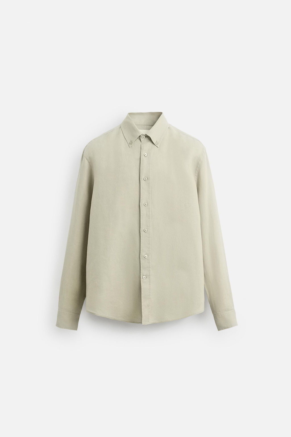 100% LINEN SHIRT - Zara фото 31