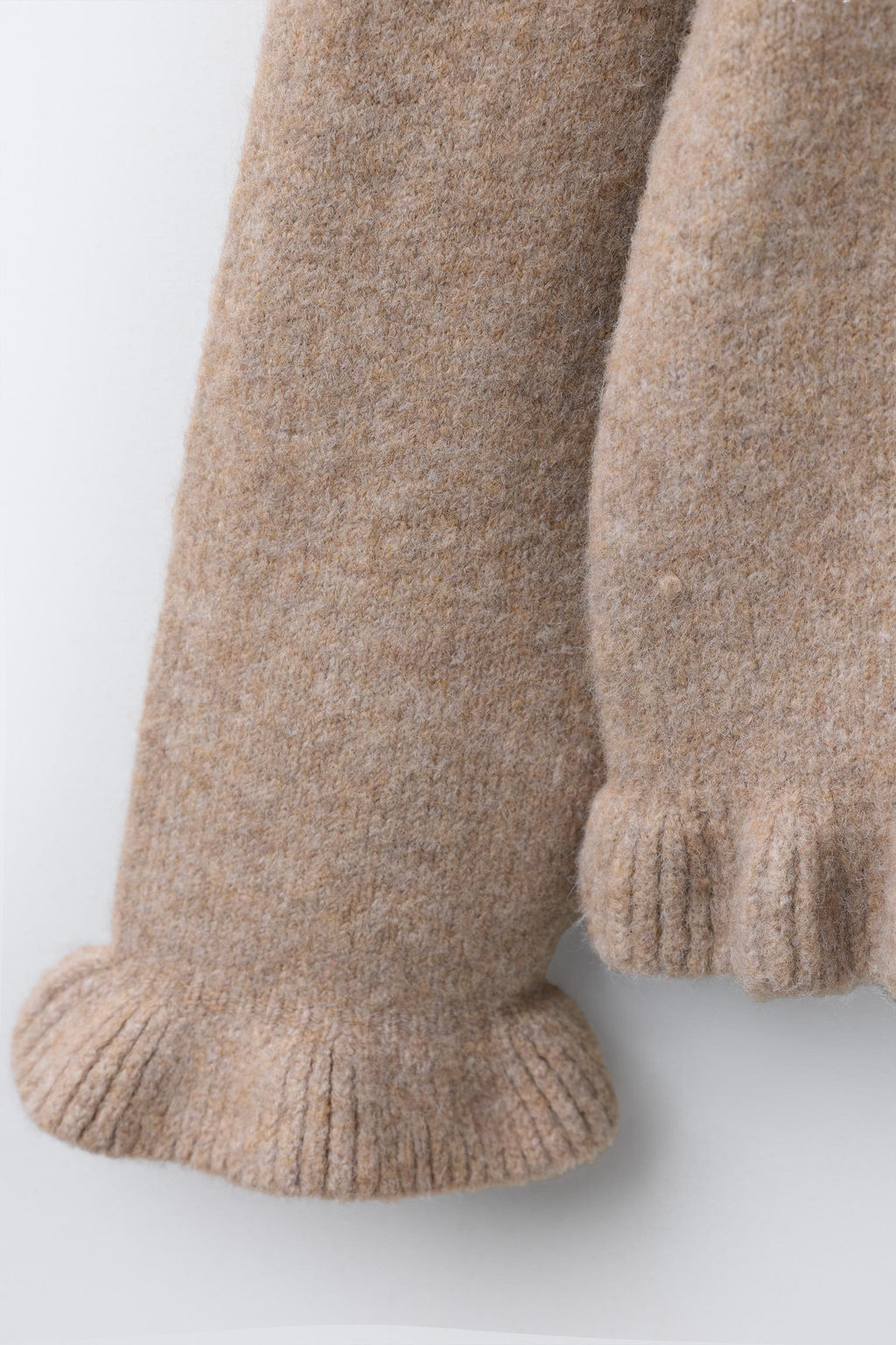 KNIT JUMPER WITH RUFFLES - Zara фото 4