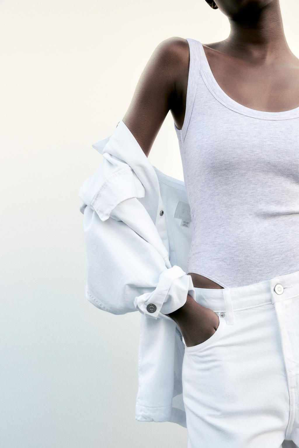 RIBBED BODYSUIT - Zara фото 10
