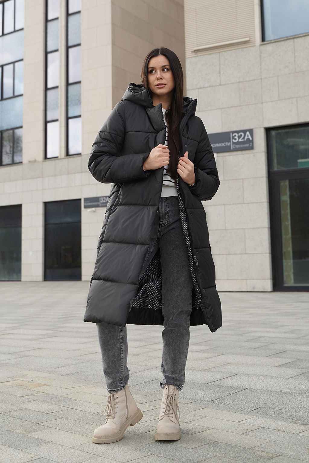 Пальто зимнее / 43811 - Twin tip фото 29