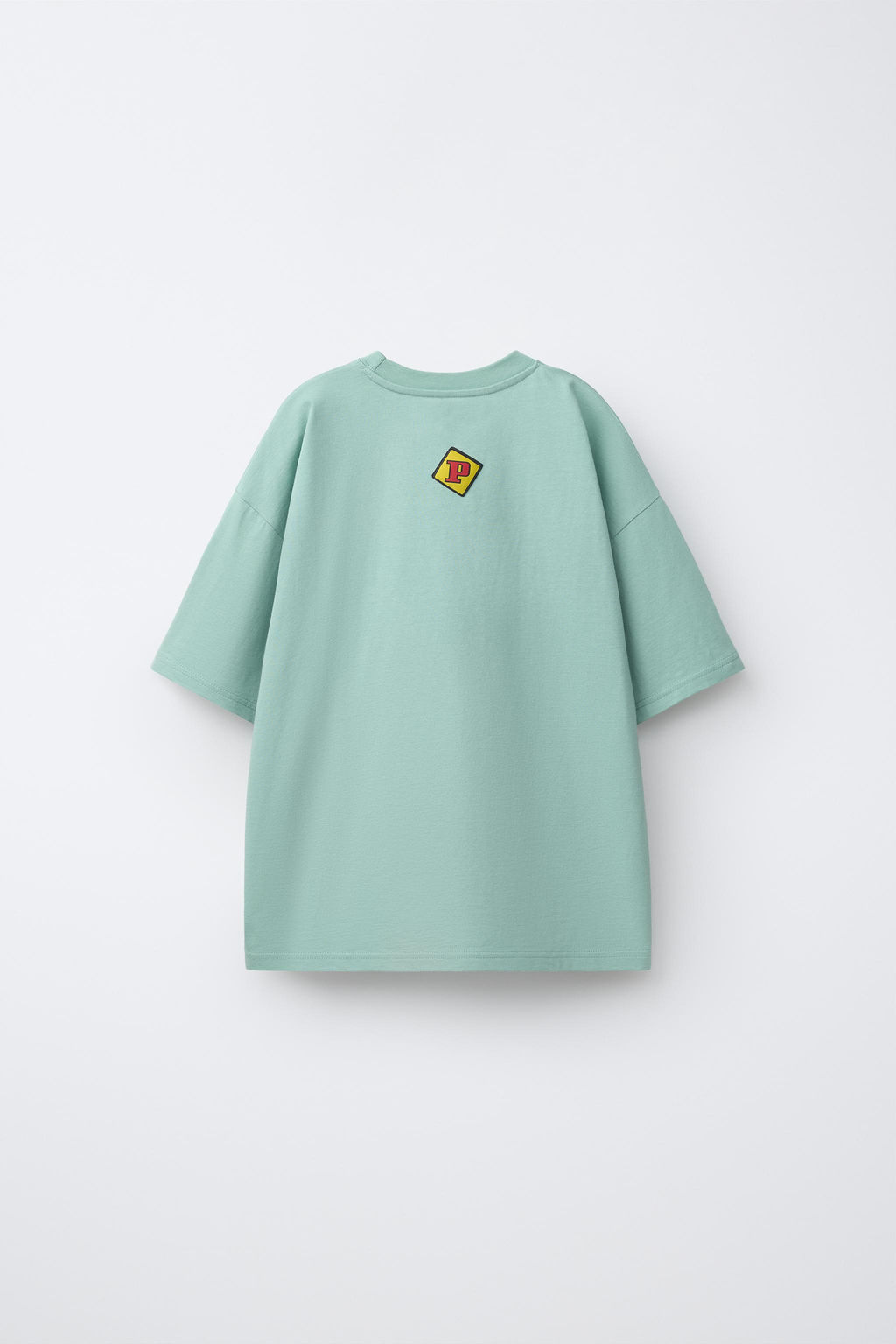 CAMISETA ESTAMPADO PANINI  / Verde - Zara фото 4