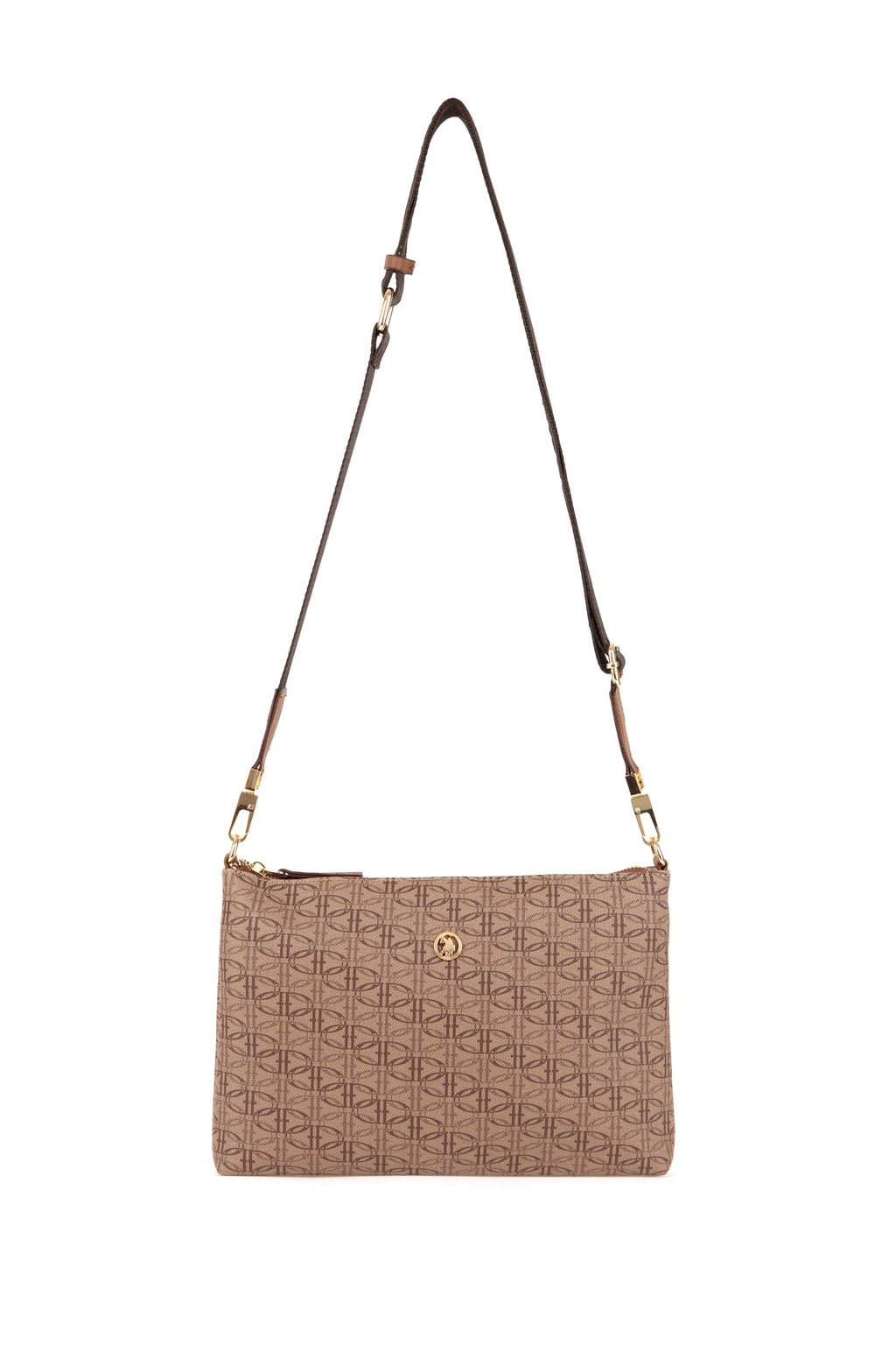 Женская светло-коричневая сумка через плечо Неожиданная скидка в корзине - U.s. polo assn фото 6