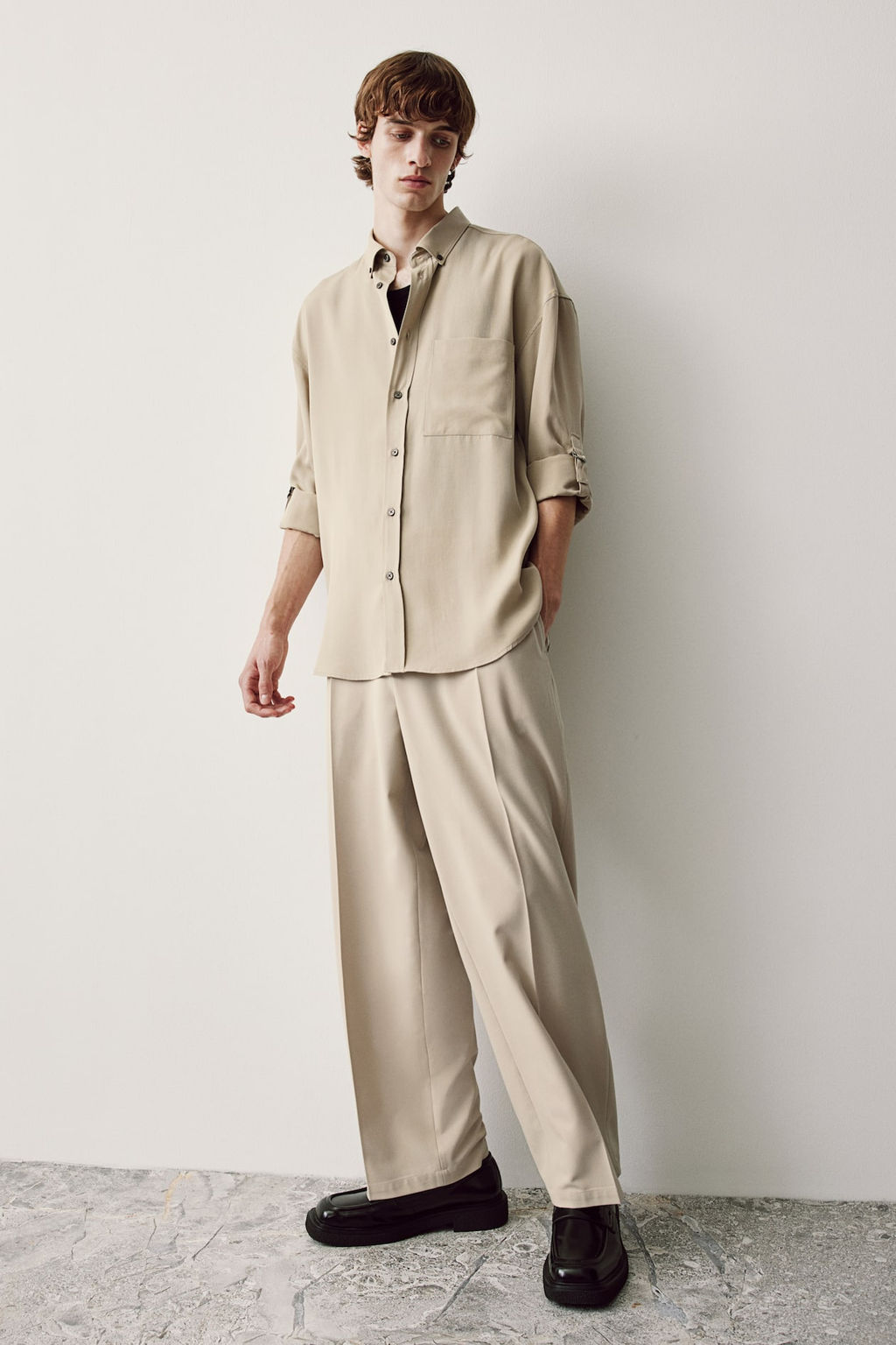 Camisa de lyocell Regular Fit - H&m фото 2