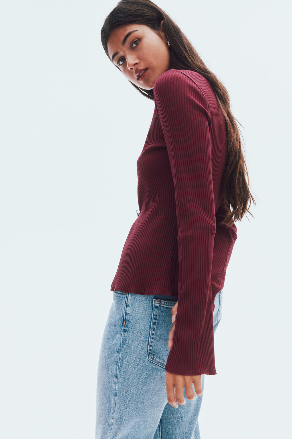 Top con botones decorativos - H&m фото 4