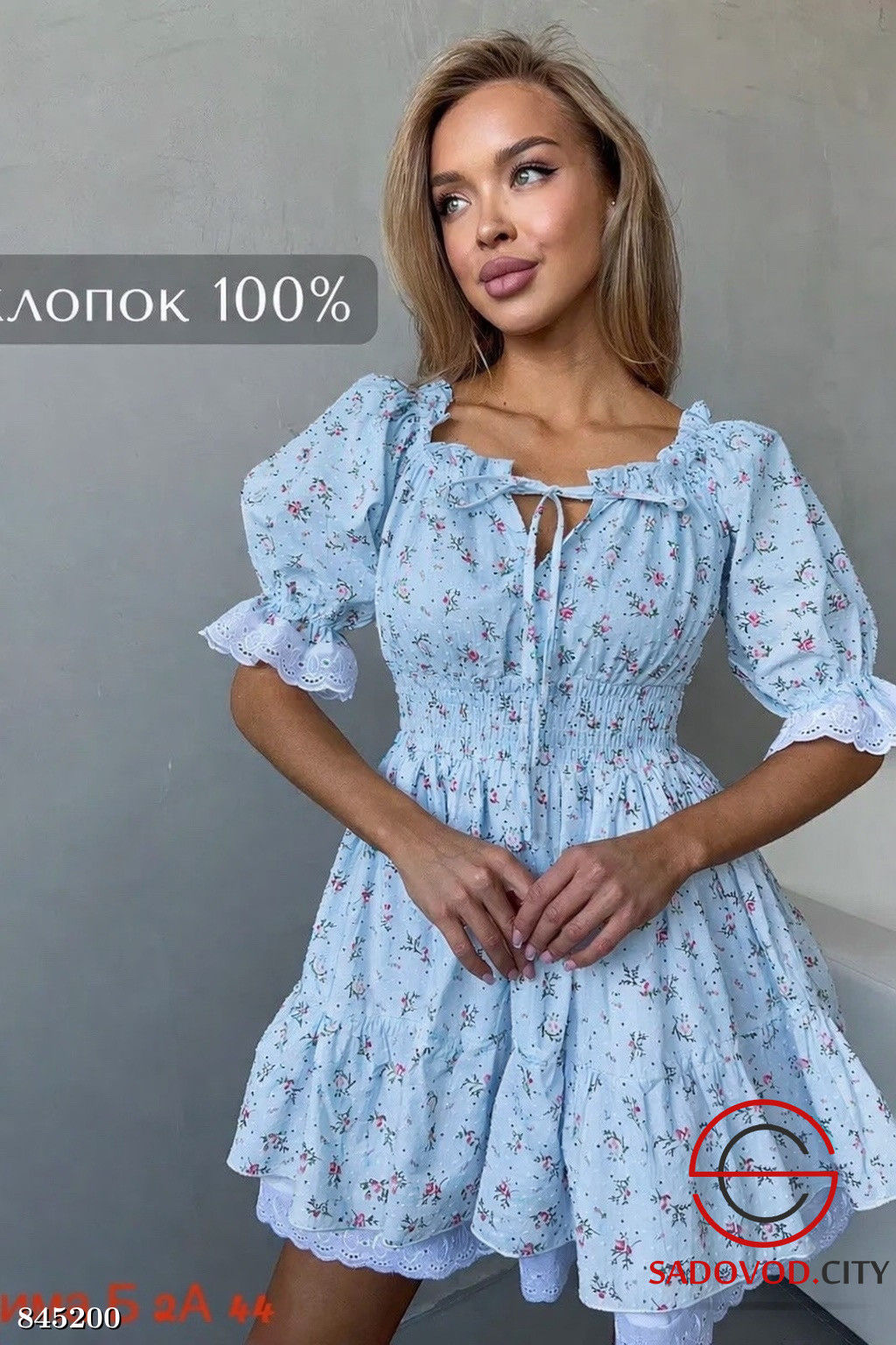 Платье женское с принтом - Bruno фото 3