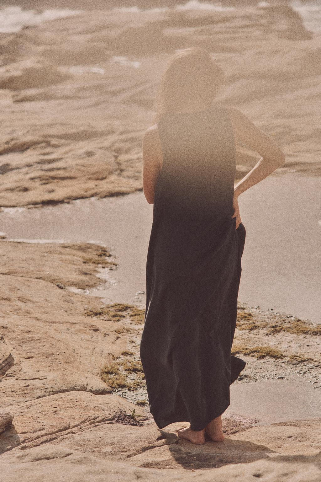 FLOWING VOLUMINOUS MIDI DRESS - Zara фото 12