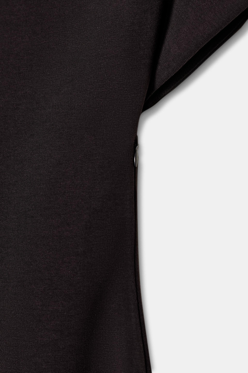 VESTIDO INTERLOCK COMBINADO / Chocolate - Zara фото 7