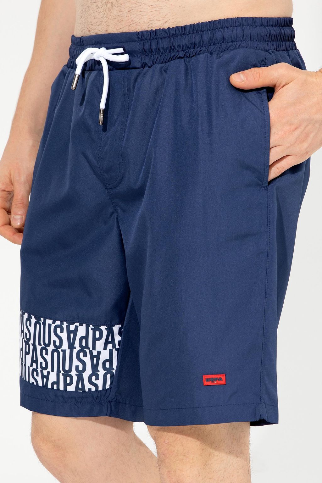 U. S. Polo Assn Мужские темно-синие шорты для плавания - U.s. polo assn фото 2