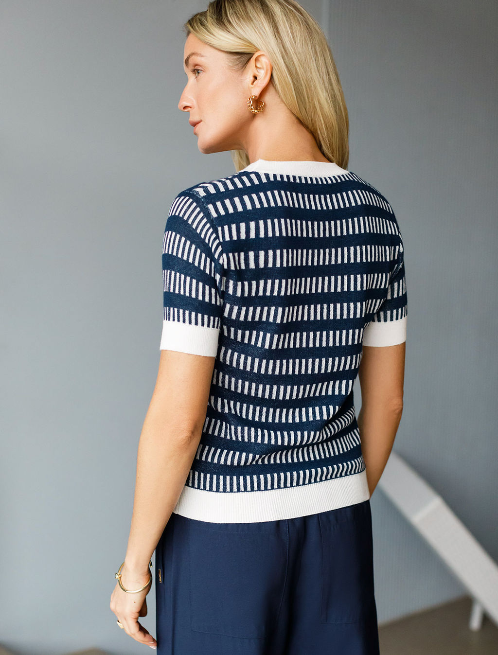 Джемпер тонкой вязки из вискозы - Vilatte фото 3