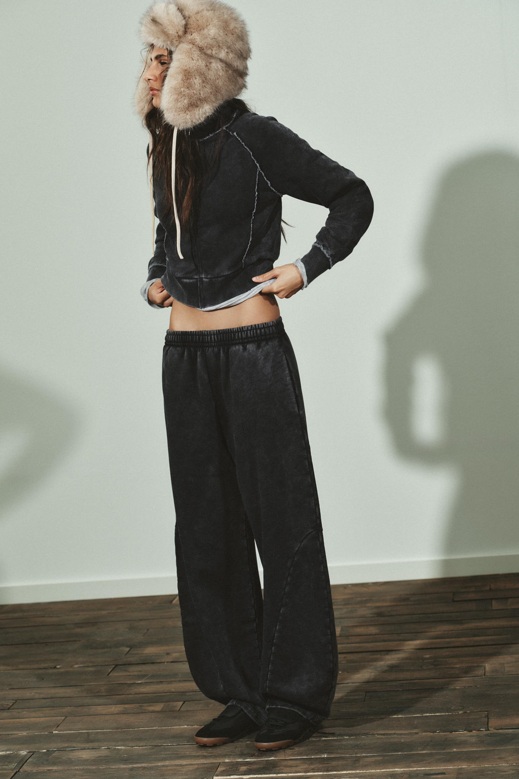 WASHED CARROT TROUSERS - Zara фото 8