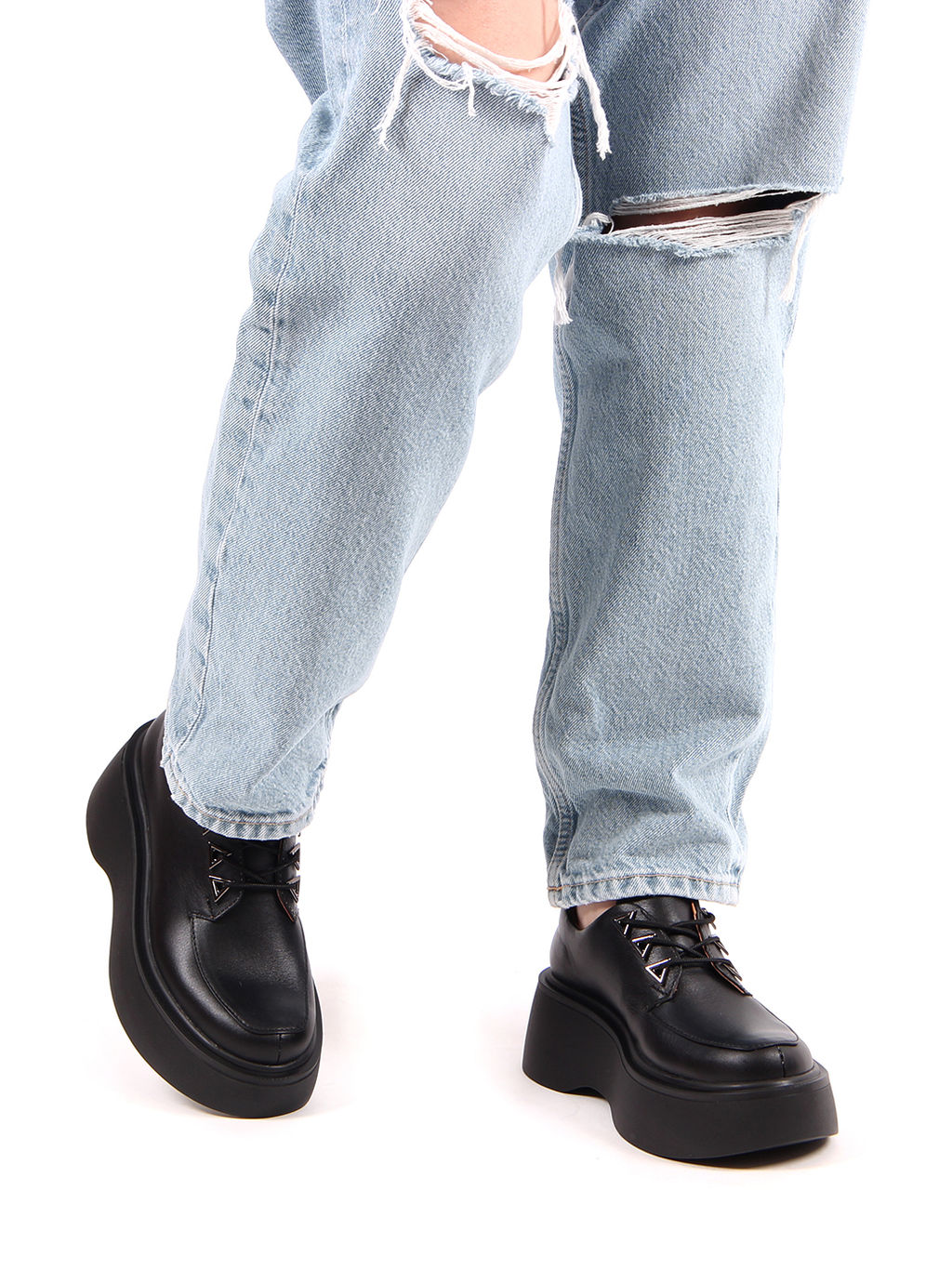 Туфли полуботинки EDART 202.261 bl. black R - Ed'art фото 2